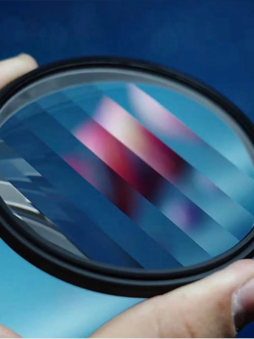 Linear Prism Filter Glasses - Creative Photography Foreground Blur Filter (77mm)